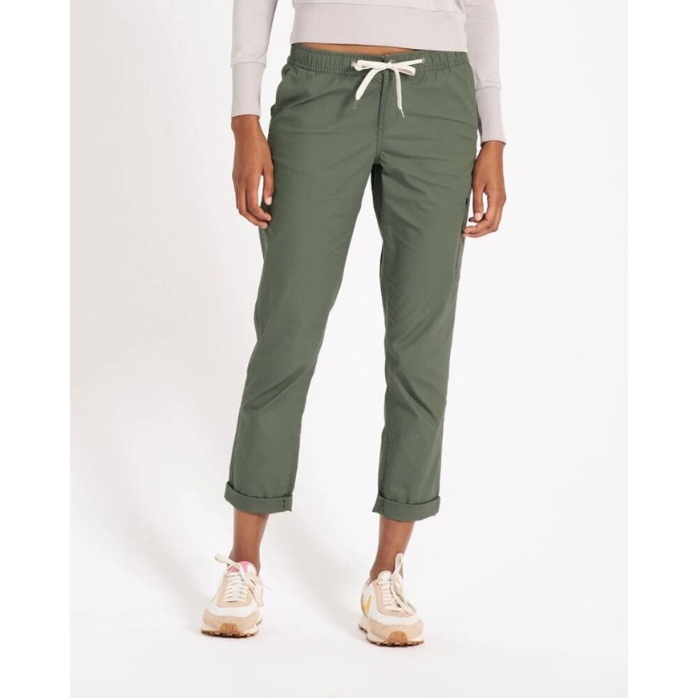 Vuori Army Green Ripstop Pants Size Small